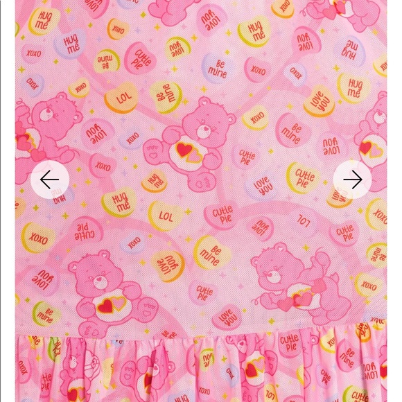 BLACKMILK - Care Bears Bow Back Candy Heart dress -NWT - Picture 5 of 7